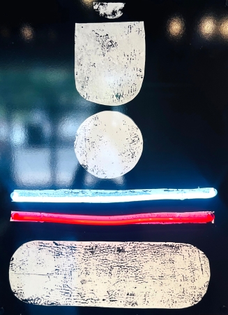 Aura neon series enlightened by artist Deborah Argyropoulos